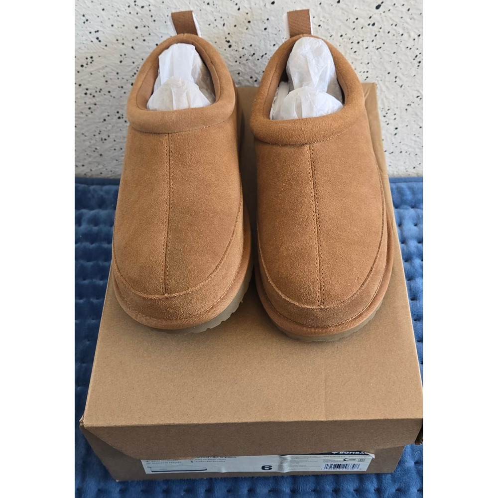 Bombas Saturday Suede Slip On Shoes Camel Brown Womens Size 6 NEW - Picture 4 of 9